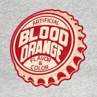 Vintage Generic Blood Orange Soda Bottlecap T-Shirt